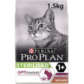 ProPlan Sterilised. З качкою та печінкою. Для кастрованих котів, сух 6х1,5кг